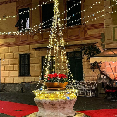 Luminarie composizione artistica