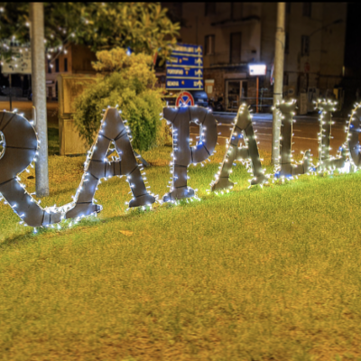 Composizioni artistiche Luminarie Quarantelli