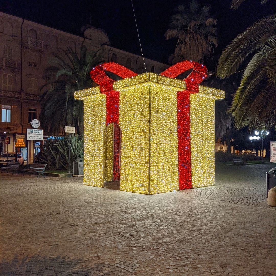 Luminarie Natalizie Pacco regalo 